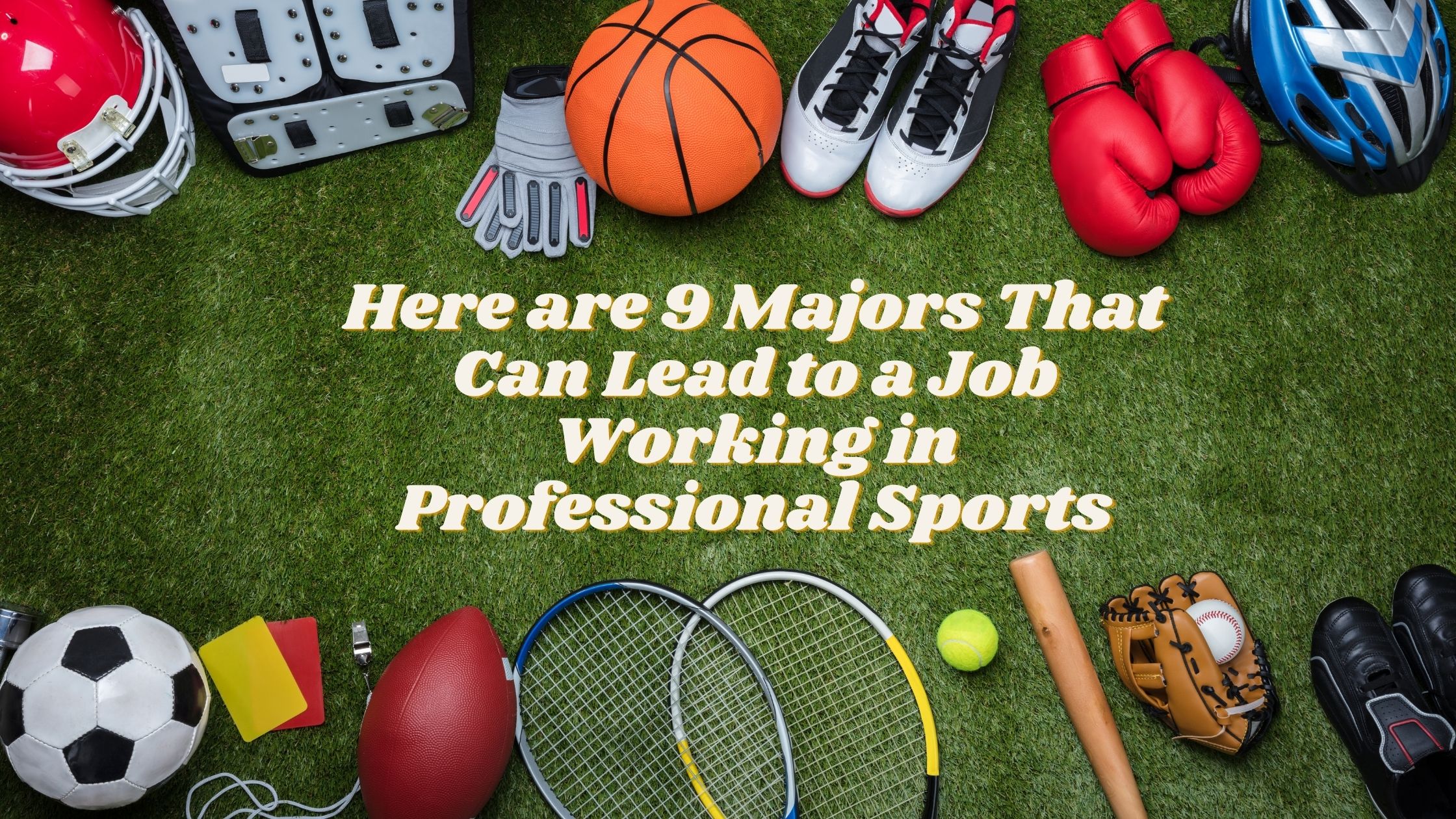 Image of Making It in the Big Leagues: 9 Majors to Land a Job in Professional Sports  